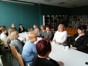 Spotkanie bibliotek z terenu powiatu skierniewickiego w MBP w Skierniewicach
